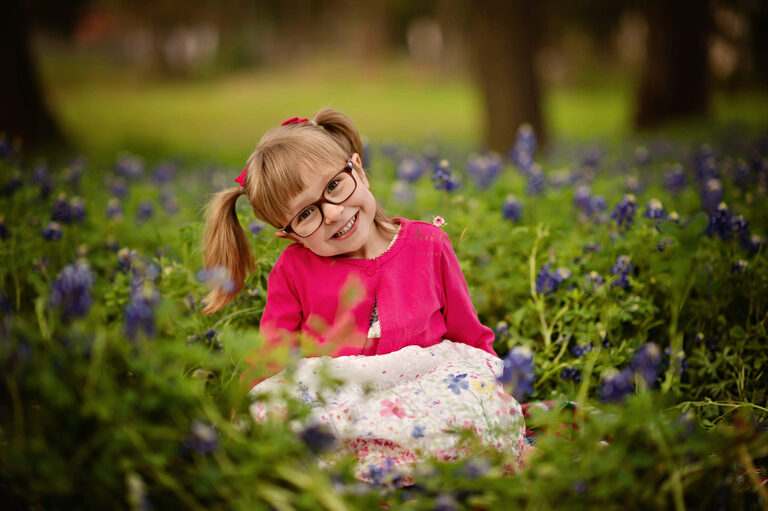 Bluebonnet Mini Photographer - Woodlands Texas