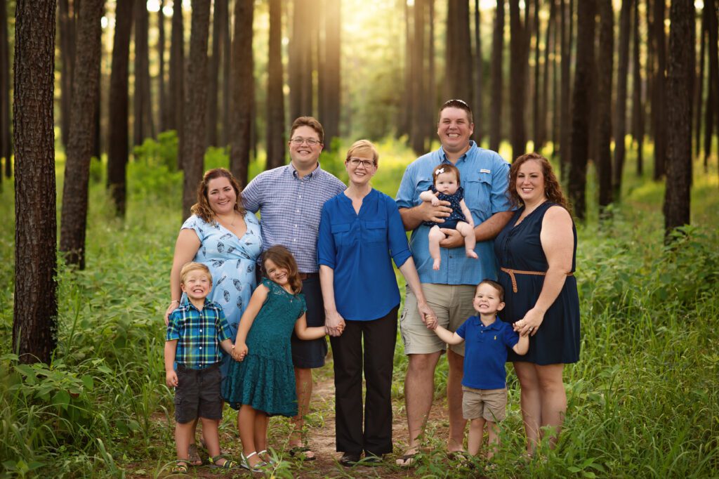 Woodlands Extended Family Photographer