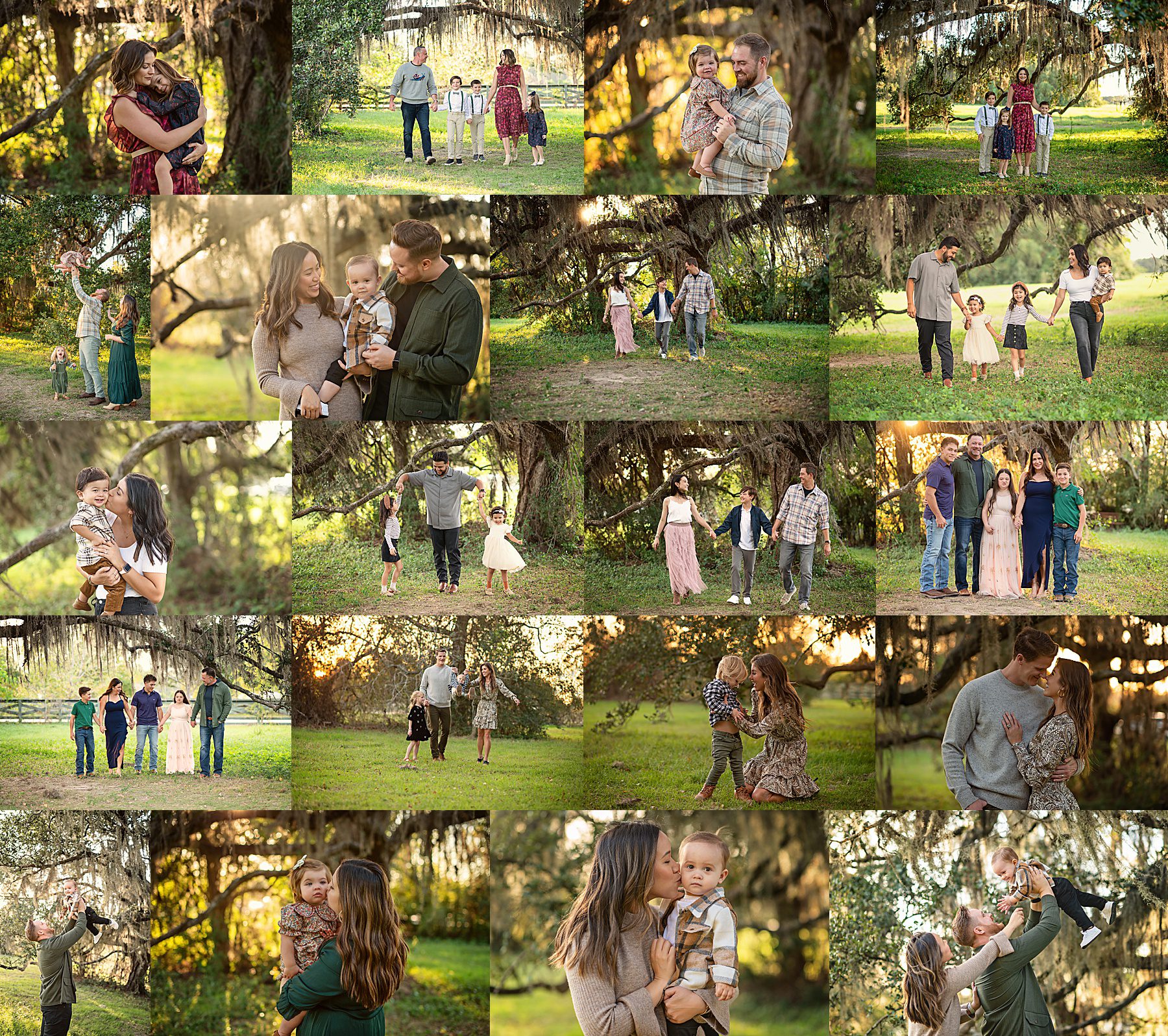 Fall Family Photo Outfit Inspiration for The Woodlands and Houston Families