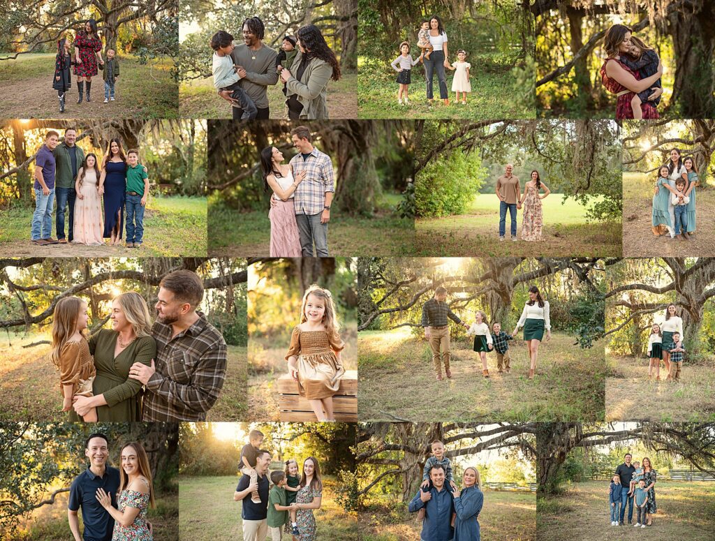 What to Wear for Fall Family Photos in The Woodlands TX
