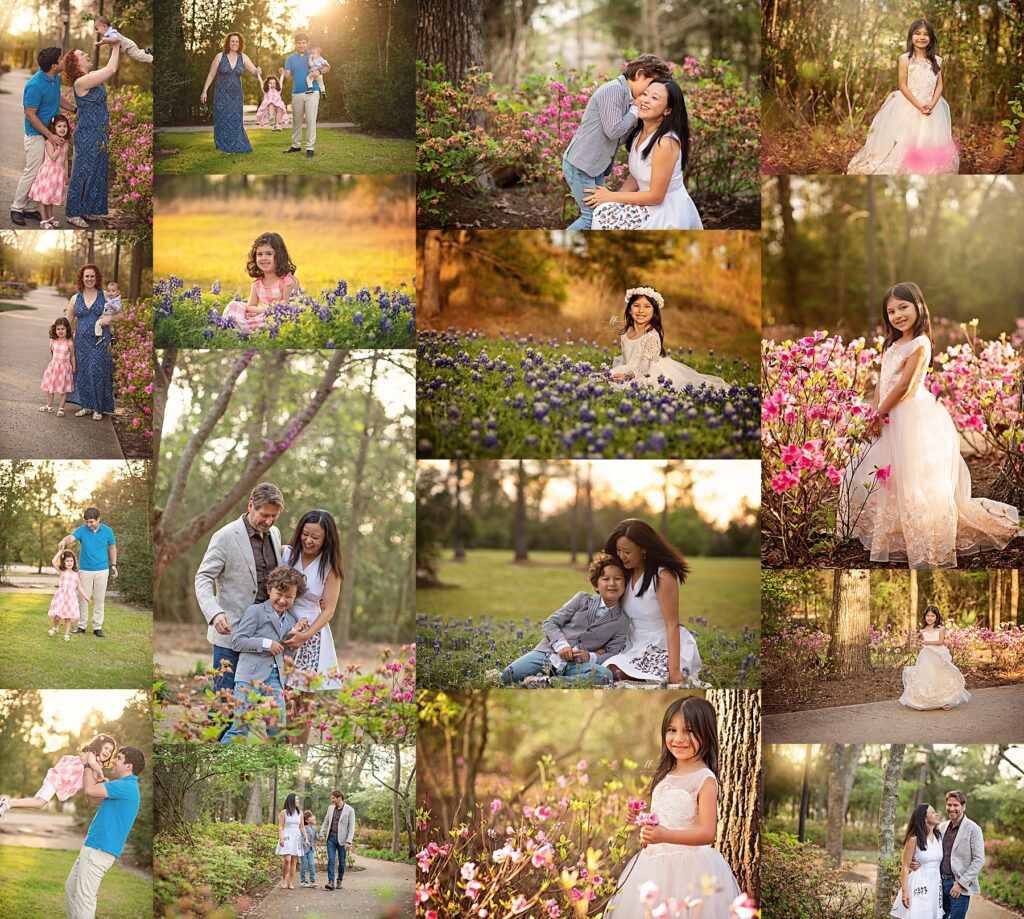 Why Spring Is the Best Time for Family Photos in The Woodlands