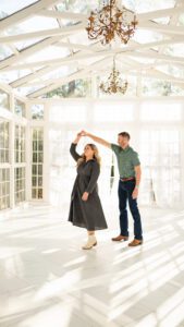 Light and airy family photo session indoors near Houston TX