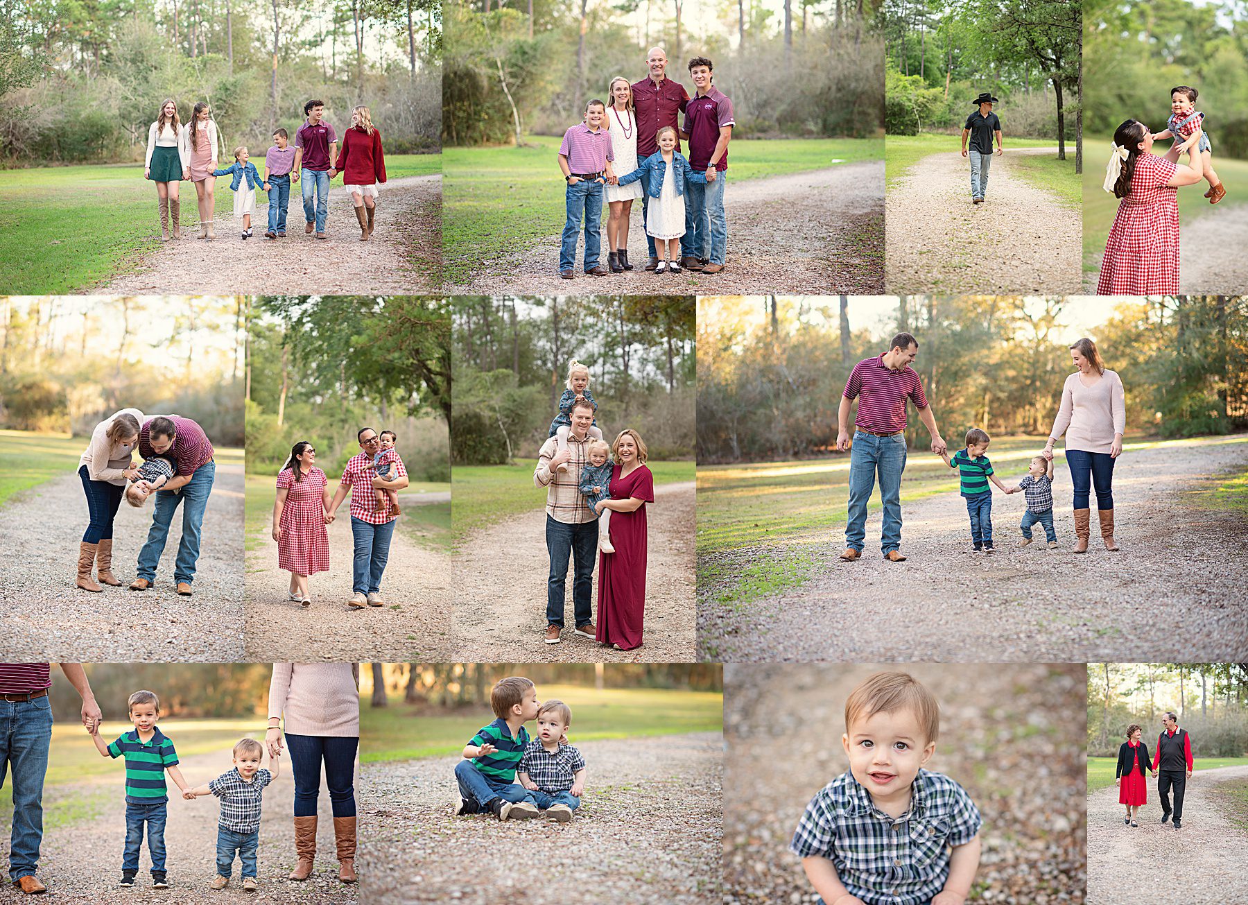 How to Choose the Best Location for Your Fall Family Photos in The Woodlands
